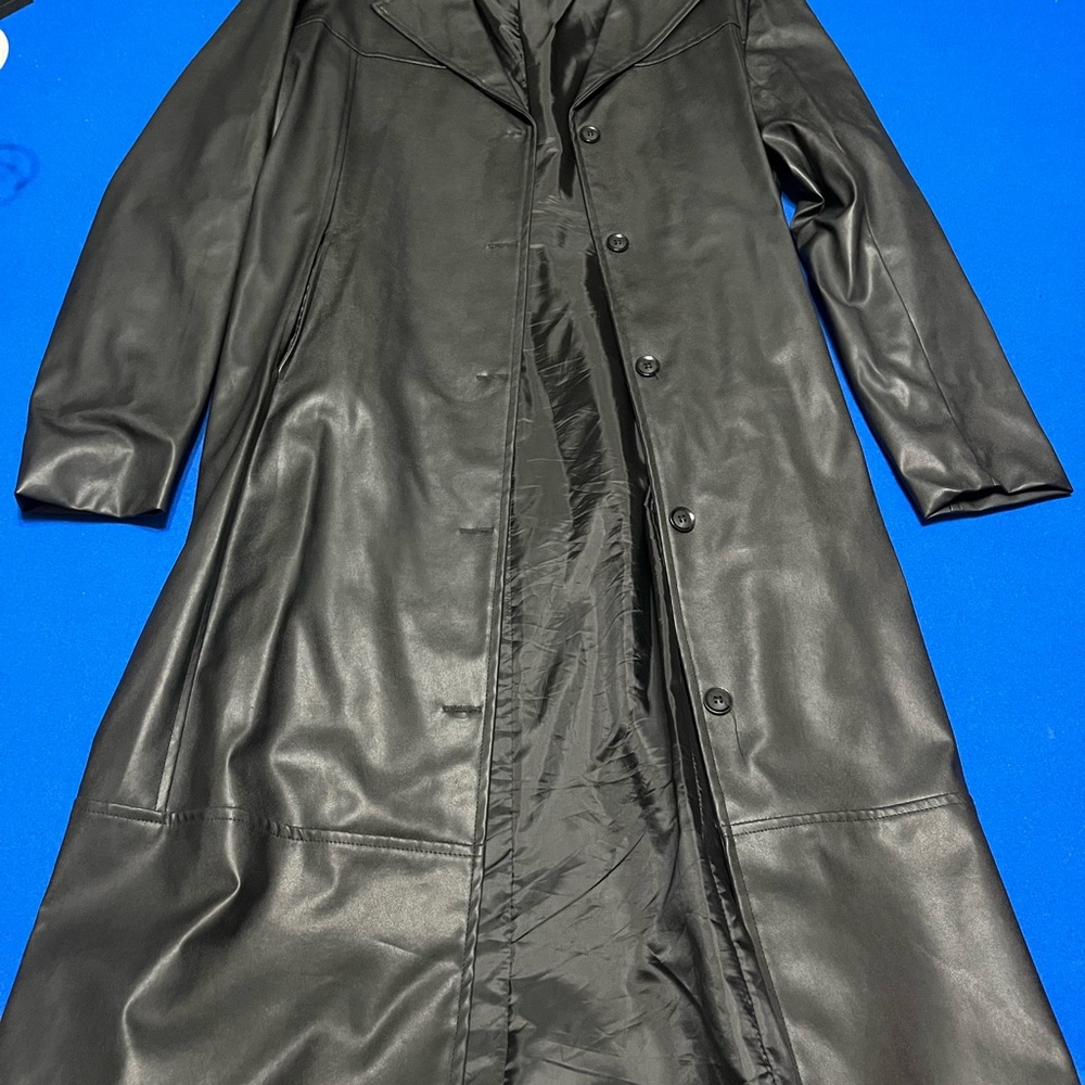Amazon Black Trench Coat Classic Style